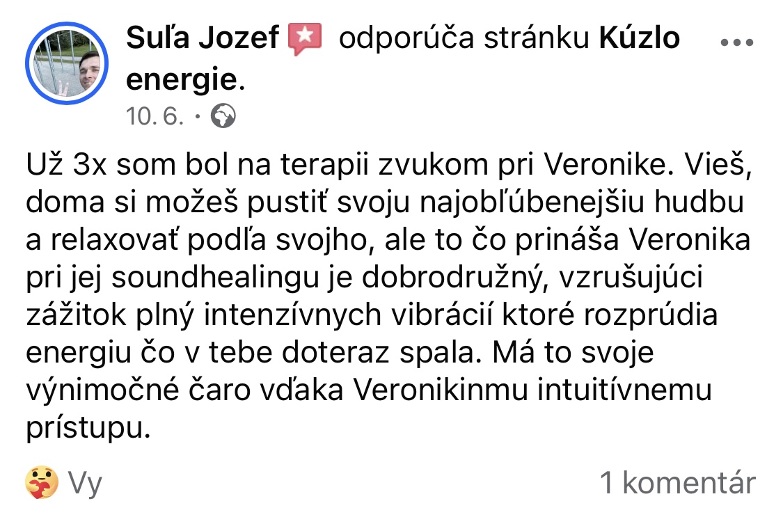Recenzia od Suľa Jozefa