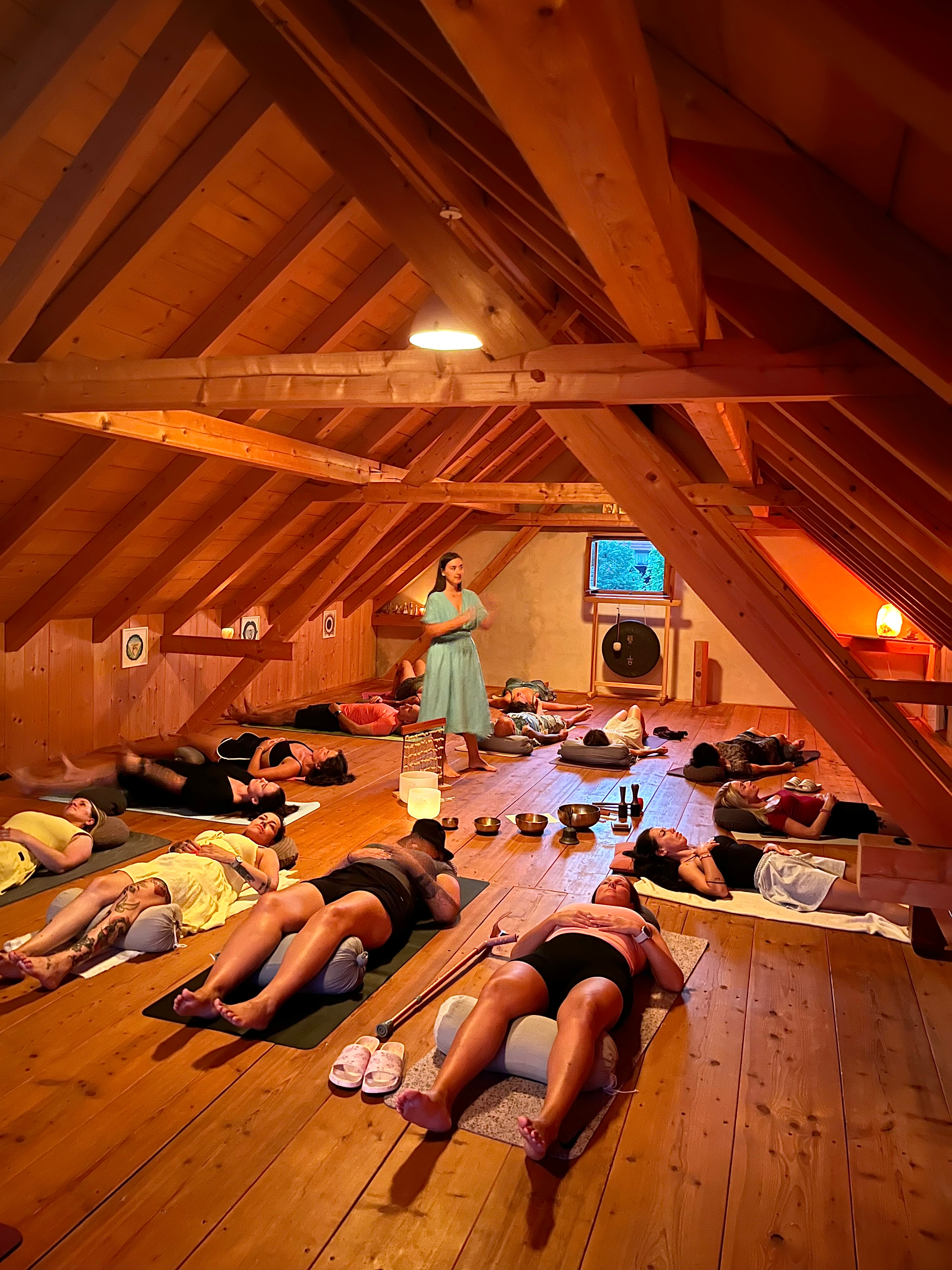 Soundhealing na pobyte u Michala Přerovského